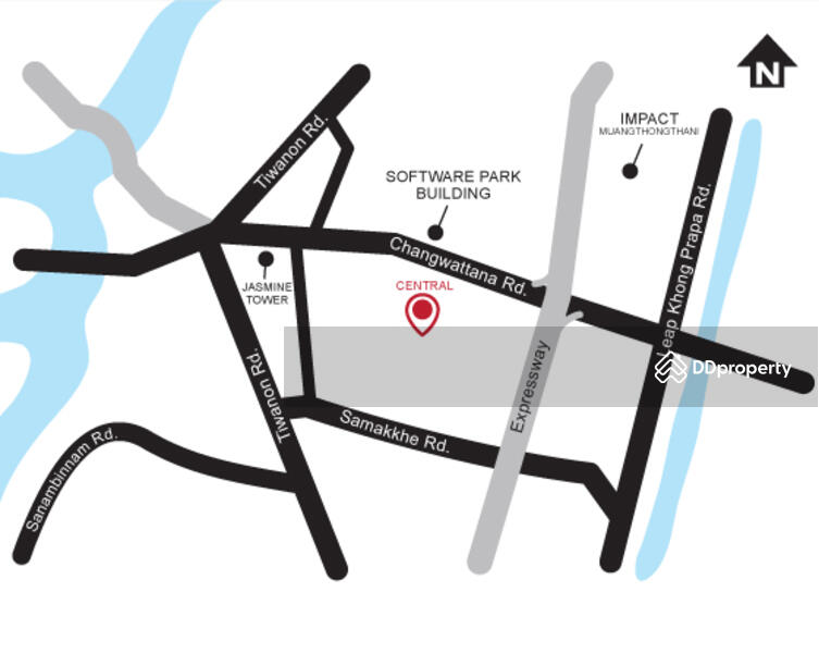 For Rent - Central Plaza Chaengwattana Office Tower, Nonthaburi