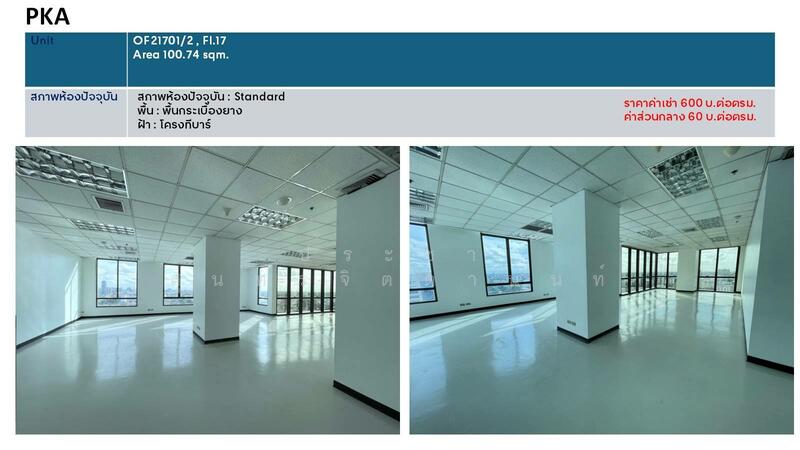 For Rent - Central Pinklao Office Tower, Bangkok