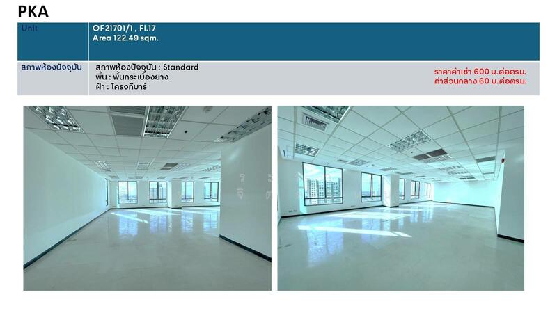 For Rent - Central Pinklao Office Tower, Bangkok