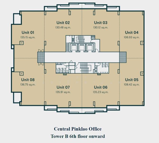 For Rent - Central Pinklao Office Tower, Bangkok