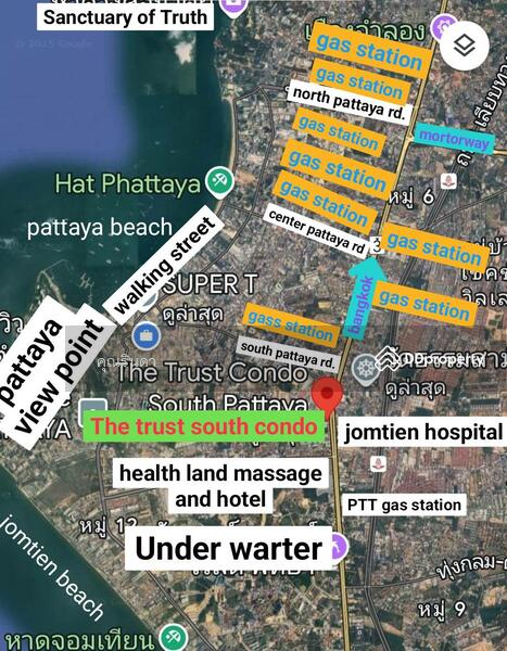 ขาย - The Trust Condo South Pattaya : เดอะ ทรัสต์ คอนโด พัทยาใต้, ชลบุรี