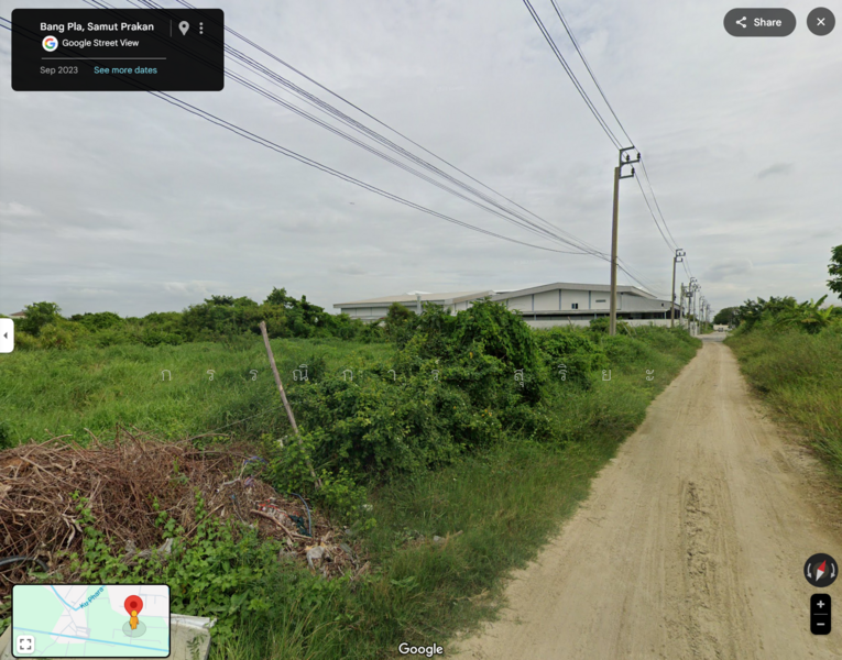 เช่าที่ดินตำบลปลากด อำเภอบางพลี, สมุทรปราการ, บางปลา, บางพลี, สมุทรปราการ, 6,400 ตร.ม., ที่ดิน ให้เช่า, โดย กรรณิการ์ สุริยะ, 11555978 - DDproperty.com