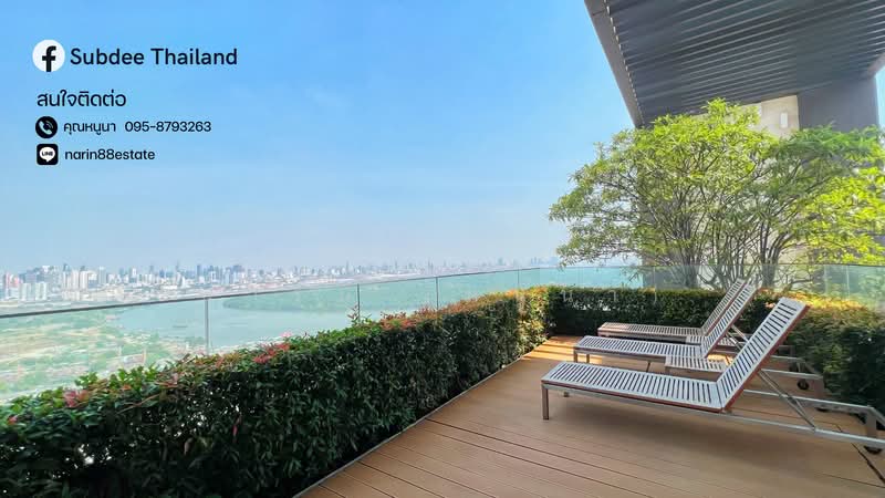 The Breeze Narathiwas, Bangkok, 198 Narathiwat Ratchanakarin Road, Chong Nonsi, Yan Nawa, Bangkok, 1 Bedroom, 45 sqm, Condo For Rent, by นาริน งาคม, 11557160 - DDproperty.com
