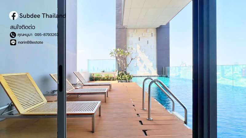 The Breeze Narathiwas, Bangkok, 198 Narathiwat Ratchanakarin Road, Chong Nonsi, Yan Nawa, Bangkok, 1 Bedroom, 45 sqm, Condo For Rent, by นาริน งาคม, 11557160 - DDproperty.com