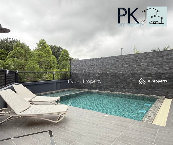 ให้เช่า - 5R0554 Pool villa for rent 4 bedroom 3 bathroom 100,000/month at kathu have fully furnished, ภูเก็ต