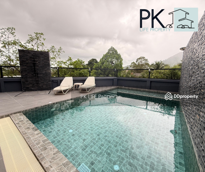 ให้เช่า - 5R0554 Pool villa for rent 4 bedroom 3 bathroom 100,000/month at kathu have fully furnished, ภูเก็ต