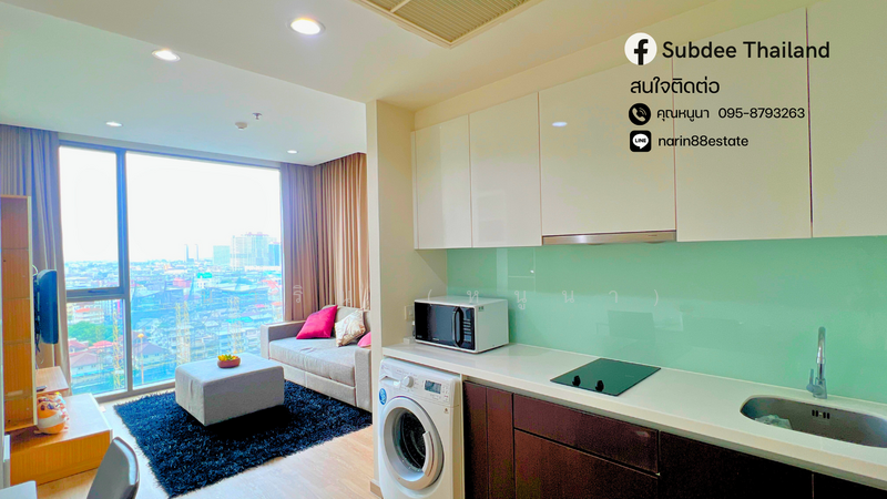 The Breeze Narathiwas : เดอะ บรีส นราธิวาส, กรุงเทพ, 198 ถนนนราธิวาสราชนครินทร์, ช่องนนทรี, ยานนาวา, กรุงเทพ, 48 ตร.ม., คอนโด ให้เช่า, โดย นาริน งาคม, 11561573 - DDproperty.com