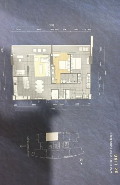 The River by Raimon Land, Bangkok, Soi Charoen Nakorn 13, Charoen Nakorn Road, Khlong Ton Sai, Khlong San, Bangkok, 2 Bedrooms, 129 sqm, Condo For Sale, by Wanida Dechametarkul, 11563336 - DDproperty.com