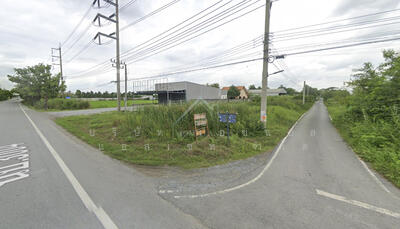 ขาย - ขายที่ดิน แปลงมุม ถมแล้ว 223 ตารางวา ราษฎร์นิยม ไทรน้อย, นนทบุรี