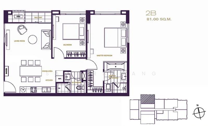 The XXXIX By Sansiri : เดอะ เทอร์ทีไนน์ บาย แสนสิริ, กรุงเทพ, 300 ซอยสุขุมวิท 39 แขวงคลองตันเหนือ เขตวัฒนา กรุงเทพมหานคร, คลองตันเหนือ, วัฒนา, กรุงเทพ, 81 ตร.ม., คอนโด ให้เช่า, โดย Sarttra Wang, 11568701 - DDproperty.com
