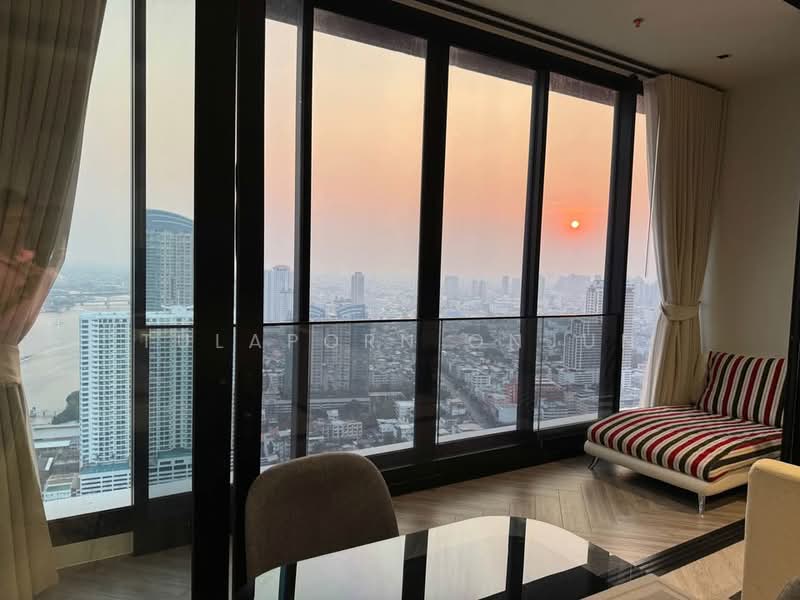 Chapter Charoennakhon–Riverside, Bangkok, Charoennakorn Road, Bang Lam Phu Lang, Khlong San, Bangkok, 2 Bedrooms, 79 sqm, Condo For Rent, by Tulaporn Onjun, 11569610 - DDproperty.com