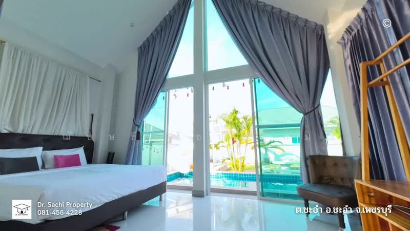 House for sale in Cha-am, area 131 sq wa, 4 bedrooms, 3 bathrooms, fully furnished, Phetchaburi, เพชรเกษม, Cha-am, Cha-Am, Phetchaburi, 4 Bedrooms, 270 sqm, Single Detached House For Sale, by ฌัชษชี ฌัชปภาส์มณ, 11571555 - DDproperty.com