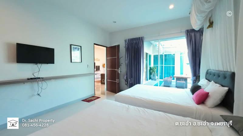 House for sale in Cha-am, area 131 sq wa, 4 bedrooms, 3 bathrooms, fully furnished, Phetchaburi, เพชรเกษม, Cha-am, Cha-Am, Phetchaburi, 4 Bedrooms, 270 sqm, Single Detached House For Sale, by ฌัชษชี ฌัชปภาส์มณ, 11571555 - DDproperty.com