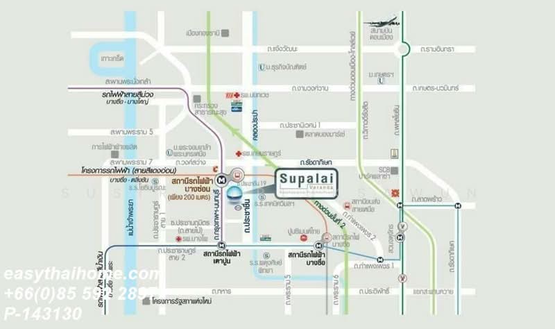 Supalai Veranda Ratchavipha-Prachachuen : ศุภาลัย เวอเรนด้า รัชวิภา-ประชาชื่น, กรุงเทพ, 689 ถ.ประชาชื่น, บางซื่อ, บางซื่อ, กรุงเทพ, 44 ตร.ม., คอนโด ขาย, โดย Susira Preuksawun, 11572120 - DDproperty.com