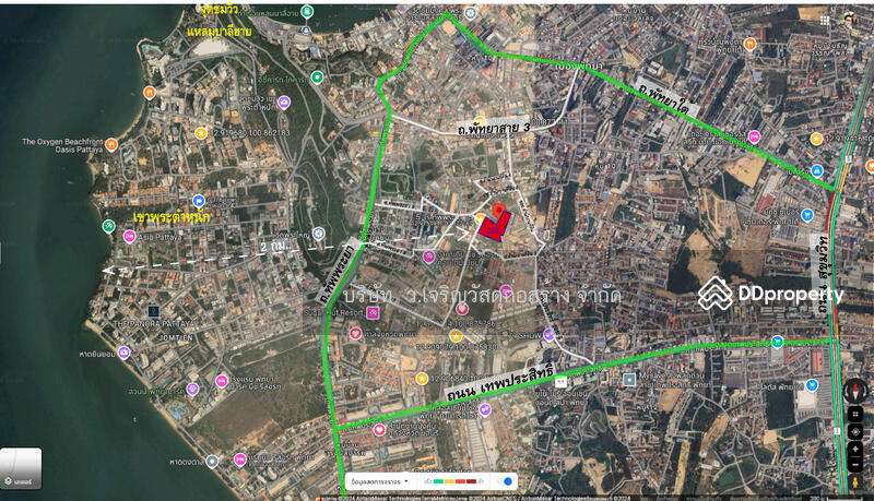 For Sale - ขายที่ดินพัทยา 12 ไร่ ถนนทัพพะยาซอย15ใกล้ทะเลเขาพระตำหนักเหมาะโครงการโรงแรม รีสอร์ท พูลวิลล่ามีระดับ, Chon Buri