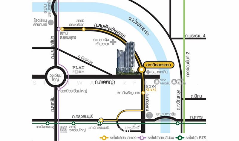 Supalai Premier Charoen Nakhon, Bangkok, Lat Ya Road, Khlong San, Khlong San, Bangkok, 1 Bedroom, 32 sqm, Condo For Rent, by Ratchawan Huang, 11582672 - DDproperty.com