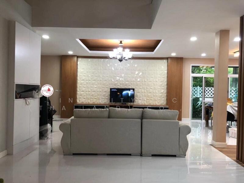 For Rent - ขายและให้เช่าบ้านเดี่ยวหลังใหญ่ ใกล้บางแสน ติดทะเล พร้อมเฟอร์นิเจอร์ หมู่บ้าน Heritage บางพระ, Chon Buri
