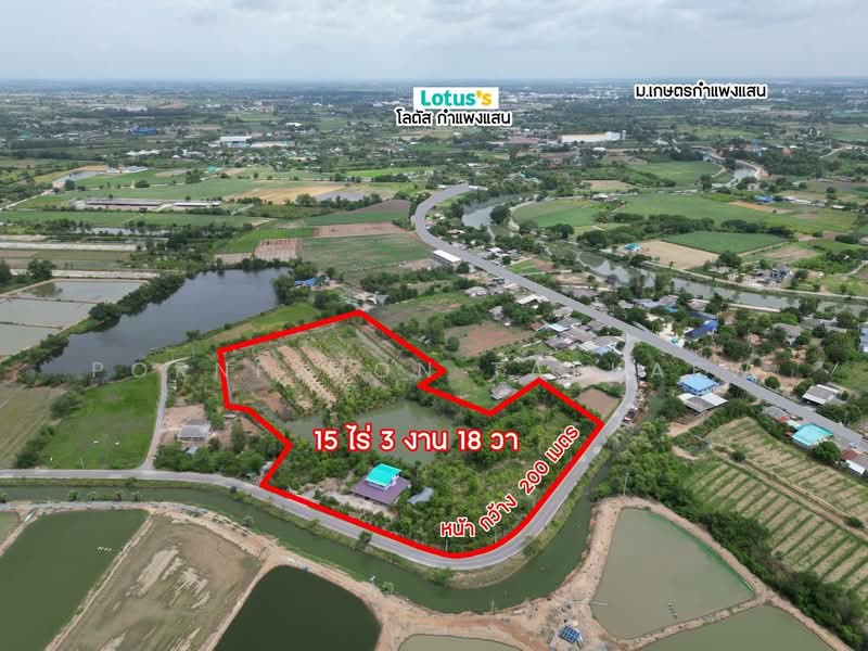 อ.กำแพงแสน นครปฐม, Nakhon Pathom, Wang Nam Kieo, Kamphaeng Saen, Nakhon Pathom, , 25,272 sqm, Land For Sale, by Pornpimon Tapkaew, 11587120 - DDproperty.com