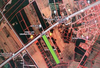 ขาย - ถนนทางหลวงหมายเลข 210 อุดรธานี-หนองบัวลำพู-วังสะพุง บ้านใหม่ศรีวิไล นิคมสงเคราะห์ อำเภอเมืองอุด, อุดรธานี