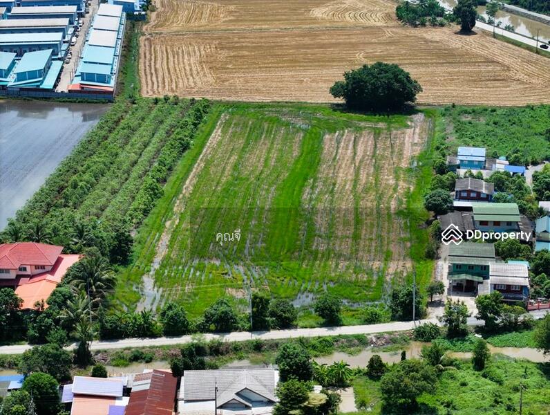ขาย - ที่ดินแปลงสี่เหลี่ยมสวย! ใกล้ ถนน ทางหลวง 346 ปทุมธานี - บางเลน ขาย ที่ดิน 8 ไร่ ลาดหลุมแก้ว, ปทุมธานี