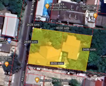 ขาย - ที่ดิน พหลโยธิน 9 แขวงสามเสนใน เขตพญาไท กรุงเทพมหานคร 10400, กรุงเทพ