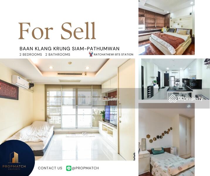 For Sale - Baan Klang Krung Siam-Pathumwan, Bangkok