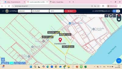 ขาย - ที่ดินเปล่า 19-1-49 ไร่ ใกล้วัดกระทุ่ม จ.ฉะเชิงเทรา, ฉะเชิงเทรา