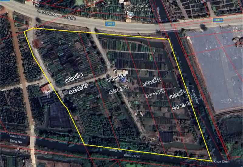 , Nonthaburi, บางม่วง-บางคูลัด, Sala Klang, Bang Kruai, Nonthaburi, , 21,704 sqm, Land For Sale, by WISIT SRIPRASERT, 11598912 - DDproperty.com