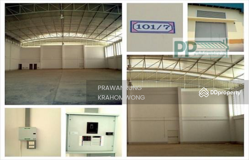 ให้เช่า - ให้เช่าโกดัง/คลังสินค้า พื้นที่ขนาด 700 ตร.ม พื้นที่สีม่วง เพชรเกษม อ้อมน้อย กระทุ่มแบน สมุทรสาคร, สมุทรสาคร