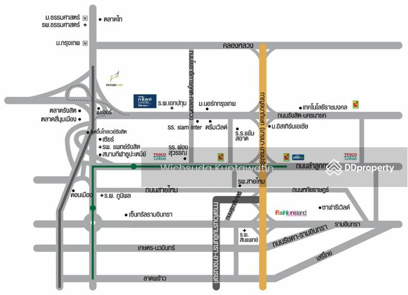For Sale - The Trust Townhome Rangsit-Klong 1, Pathum Thani