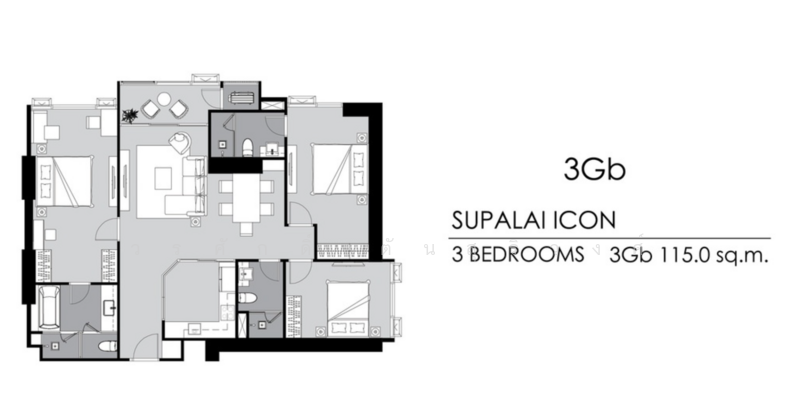 Supalai Icon Sathorn : ศุภาลัย ไอคอน สาทร, กรุงเทพ, ถนนสาทรใต้, ทุ่งมหาเมฆ, สาทร, กรุงเทพ, 115 ตร.ม., คอนโด ขาย, โดย วรศักดิ์ ตันสุริวงศ์, 11600465 - DDproperty.com