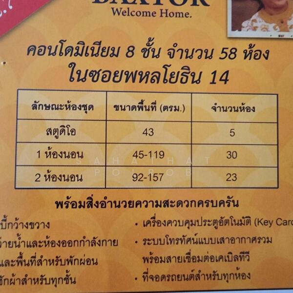 For Sale - Baxtor Paholyothin 14, Bangkok