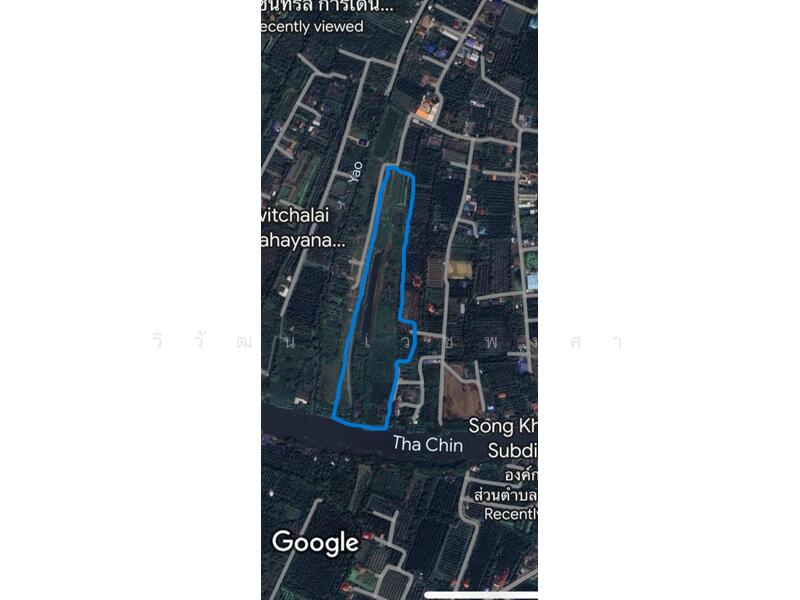 Land for sale next to the Tha Chin River (Sam Phran) 50,475 sq.m., Nakhon Pathom, Throng Khanong, Sam Phran, Nakhon Pathom, , 51,275 sqm, Land For Sale, by วิวัฒน์ เวชพงศา, 11603382 - DDproperty.com