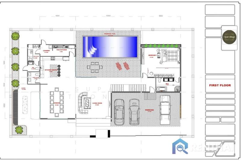 Opal Village, Chon Buri (Pattaya), Nong Pru, Bang Lamung (Pattaya), Chon Buri (Pattaya), 5 Bedrooms, 598 sqm, Single Detached House For Sale, by Supaporn Thongpang, 11614650 - DDproperty.com