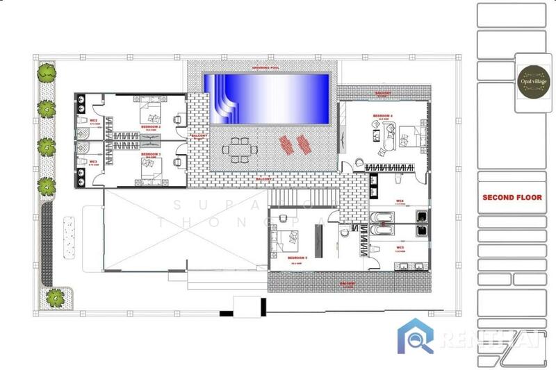 Opal Village, Chon Buri (Pattaya), Nong Pru, Bang Lamung (Pattaya), Chon Buri (Pattaya), 5 Bedrooms, 598 sqm, Single Detached House For Sale, by Supaporn Thongpang, 11614650 - DDproperty.com