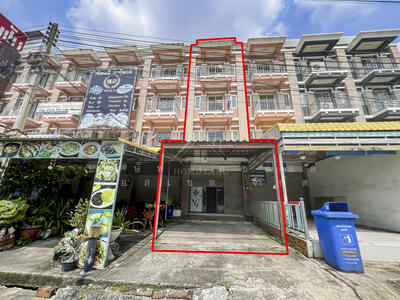 ขาย - ขาย/เช่า ตึกแถว 4 ชั้น ศรีราชา ชลบุรี ติดถนนไร่กล้วย, ชลบุรี