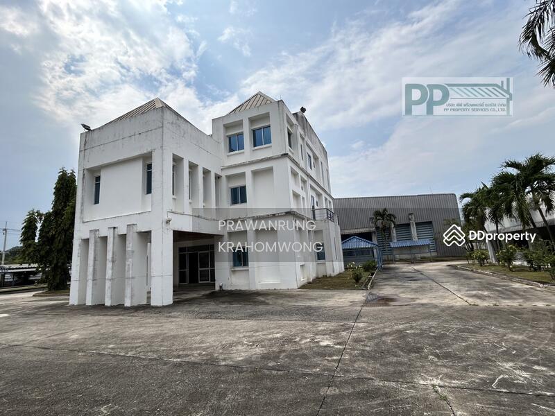 For Sale - ขายที่ดินโรงงาน/พร้อมสิ่งปลูกสร้าง ที่ดินขนาด 25ไร่ (พื้นที่สีม่วงลาย สามารถขอใบ รง.4 ได้ ), Rayong