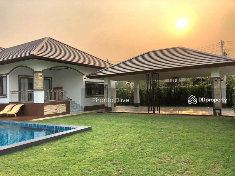 For Sale - Pool villa house for sale 4 bed 4 bath , price 7.5 mb. doisaket chiangmai, Chiang Mai