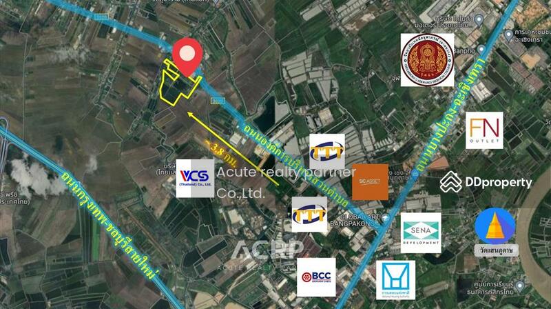 For Sale - Land for sale, 123 rai, Bang Pakong District, Chachoengsao Province., Chachoengsao