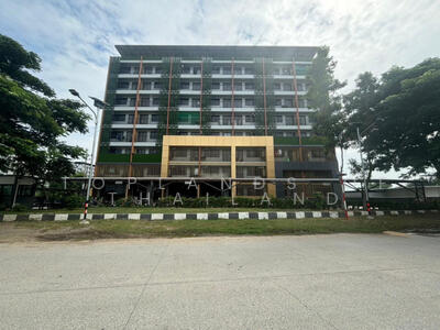 ขาย - ขาย อพาร์ทเม้นท์ กำแพงแสน ใกล้ ม.เกษตร เนื้อที่ 3-0-0 ไร่ 202 ห้อง พื้นที่ใช้สอยรวม 7740 ตร.ม., นครปฐม