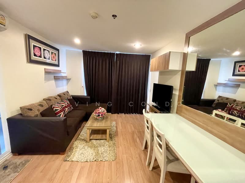 Lumpini Ville Ramkhamhaeng 60/2, Bangkok, 7 Soi Ramkhamhaeng 60/1, Ramkhamhaeng Road, Hua Mak, Bang Kapi, Bangkok, 1 Bedroom, 45 sqm, Condo For Rent, by Living Condo, 11633890 - DDproperty.com