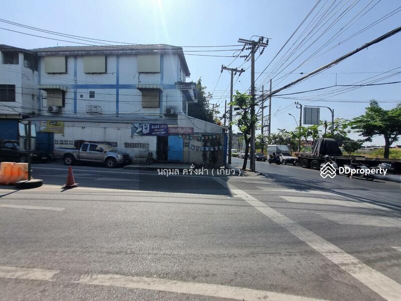 For Sale - ขายอาคารพาณิชย์ 3 ชั้นร้านวัสดุก่อสร้าง ติดเรียบด่วนกาญจนา 52.5 ตารางวา ทุ่งครุ ถ.ประชาอุทิศ, Bangkok