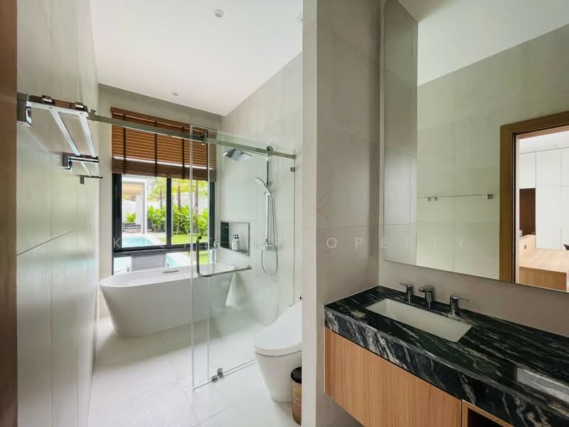 ให้เช่า - 11R0391 Pool villa for rent 5 bedroom 7 bathroom 350,000/month at kohkaew have fully furnished, ภูเก็ต