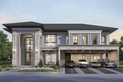 ขาย - Luxury House For Sale Grand Bangkok Boulevard บ้านหรู 2 ชั้น กรุงเทพกรีฑา ถนนเจ้าคุณทหาร, กรุงเทพ