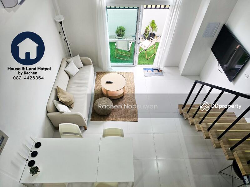 ให้เช่า - บ้านทาวน์โฮมส์ สไตล์ Minimal Japanese Loft คลองแห, สงขลา