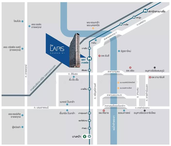 De Lapis Charan 81, Bangkok, 9 Charansanitwong Road, Bang O, Bang Phlat, Bangkok, 1 Bedroom, 27 sqm, Condo For Sale, by ภูสยาม ธัญปริภัทร์, 11639779 - DDproperty.com