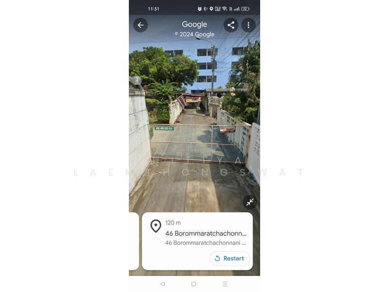 ที่ดินพร้อมบ้านเก่า3หลังซอยบรมราชชนนี5, กรุงเทพ, 46 จรัญสนิทวงศ์45, บางขุนนนท์, บางกอกน้อย, กรุงเทพ, 1,088 ตร.ม., ที่ดิน ขาย, โดย Thitiya Laemthongswat, 11642810 - DDproperty.com
