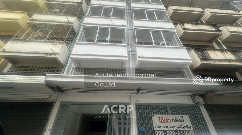 For Rent - Commercial building for rent, Soi Charansanitwong 28/2, about 150 meters near MRT Yaek Fai Chai, Bangkok