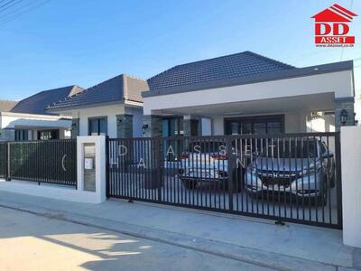 ขาย - ขายบ้านเดี่ยว ชั้นเดียว อำเภอชะอำ เพชรบุรี รหัส : H8130, เพชรบุรี