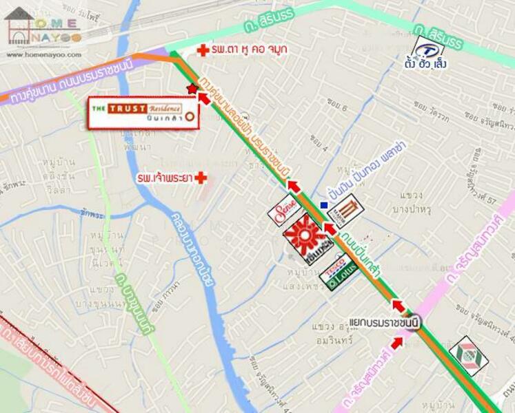 ขาย - The Trust Residence ปิ่นเกล้า (เดอะ ทรัสต์ เรสซิเด้นซ์ ปิ่นเกล้า), กรุงเทพ